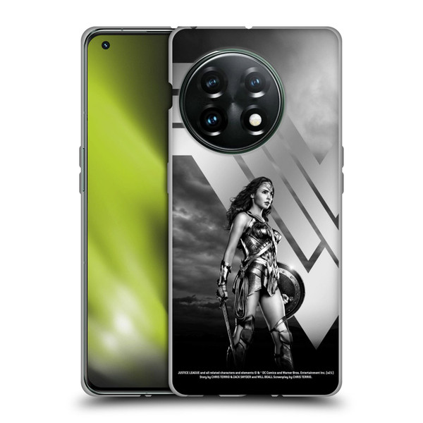 Zack Snyder's Justice League Snyder Cut Character Art Wonder Woman Soft Gel Case for OnePlus 11 5G