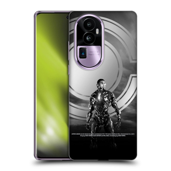 Zack Snyder's Justice League Snyder Cut Character Art Cyborg Soft Gel Case for OPPO Reno10 Pro+