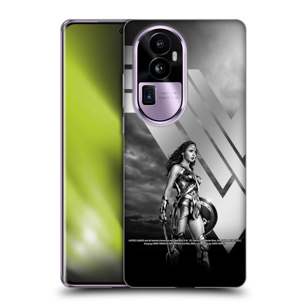 Zack Snyder's Justice League Snyder Cut Character Art Wonder Woman Soft Gel Case for OPPO Reno10 Pro+