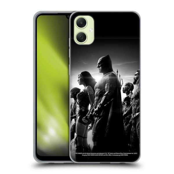 Zack Snyder's Justice League Snyder Cut Character Art Group Soft Gel Case for Samsung Galaxy A05
