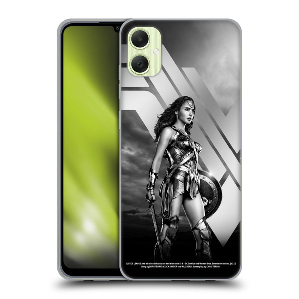 Zack Snyder's Justice League Snyder Cut Character Art Wonder Woman Soft Gel Case for Samsung Galaxy A05