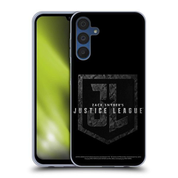 Zack Snyder's Justice League Snyder Cut Character Art Logo Soft Gel Case for Samsung Galaxy A15