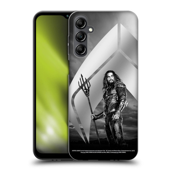 Zack Snyder's Justice League Snyder Cut Character Art Aquaman Soft Gel Case for Samsung Galaxy M14 5G