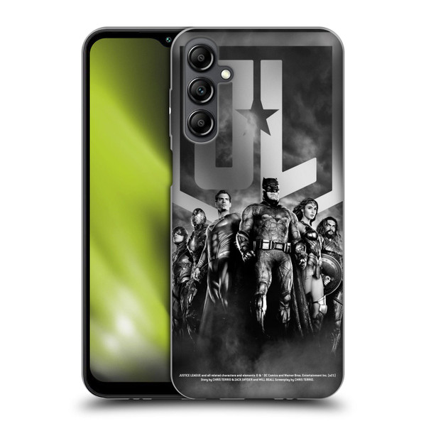 Zack Snyder's Justice League Snyder Cut Character Art Group Logo Soft Gel Case for Samsung Galaxy M14 5G