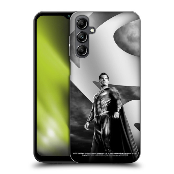 Zack Snyder's Justice League Snyder Cut Character Art Superman Soft Gel Case for Samsung Galaxy M14 5G