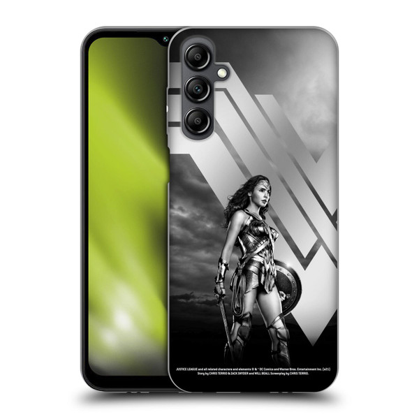 Zack Snyder's Justice League Snyder Cut Character Art Wonder Woman Soft Gel Case for Samsung Galaxy M14 5G