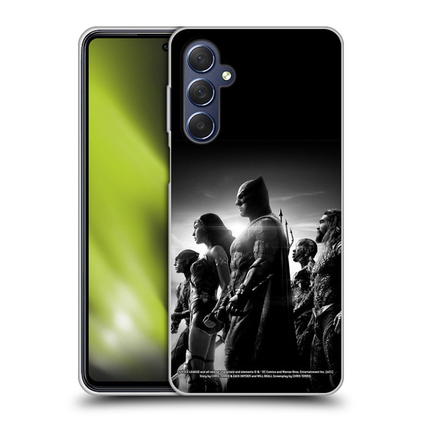 Zack Snyder's Justice League Snyder Cut Character Art Group Soft Gel Case for Samsung Galaxy M54 5G