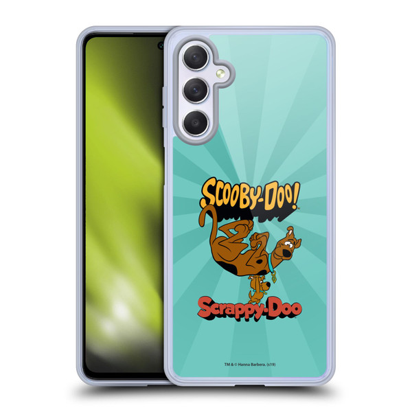 Scooby-Doo 50th Anniversary Scooby And Scrappy Soft Gel Case for Samsung Galaxy M54 5G