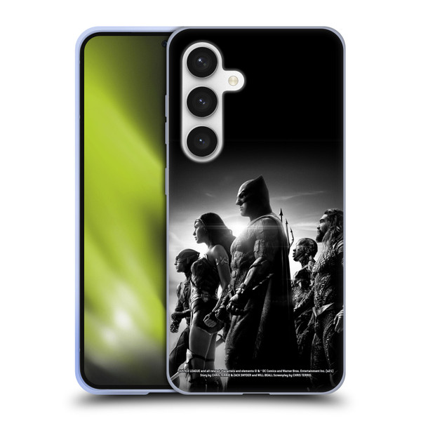 Zack Snyder's Justice League Snyder Cut Character Art Group Soft Gel Case for Samsung Galaxy S24 5G