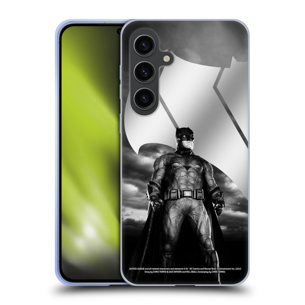Zack Snyder's Justice League Snyder Cut Character Art Batman Soft Gel Case for Samsung Galaxy S24+ 5G