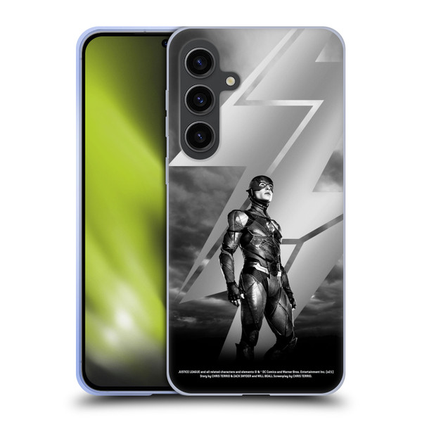 Zack Snyder's Justice League Snyder Cut Character Art Flash Soft Gel Case for Samsung Galaxy S24+ 5G