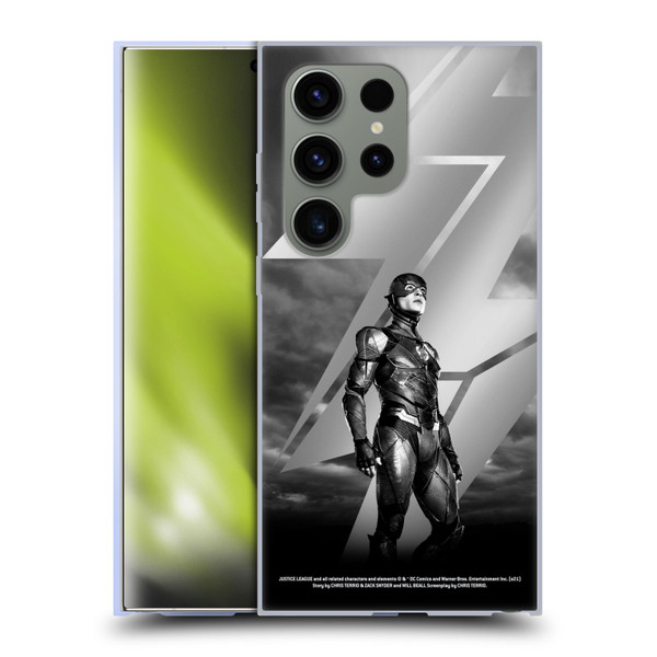 Zack Snyder's Justice League Snyder Cut Character Art Flash Soft Gel Case for Samsung Galaxy S24 Ultra 5G