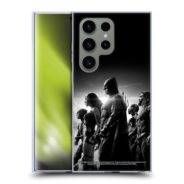 Zack Snyder's Justice League Snyder Cut Character Art Group Soft Gel Case for Samsung Galaxy S24 Ultra 5G
