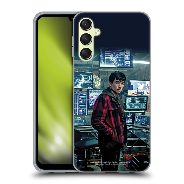 Zack Snyder's Justice League Snyder Cut Photography Barry Allen Soft Gel Case for Samsung Galaxy A24 4G / Galaxy M34 5G