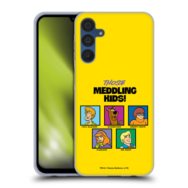 Scooby-Doo Mystery Inc. Meddling Kids Soft Gel Case for Samsung Galaxy A15