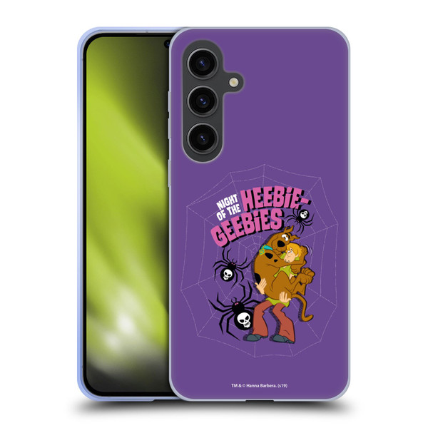 Scooby-Doo Seasons Spiders Soft Gel Case for Samsung Galaxy S24+ 5G
