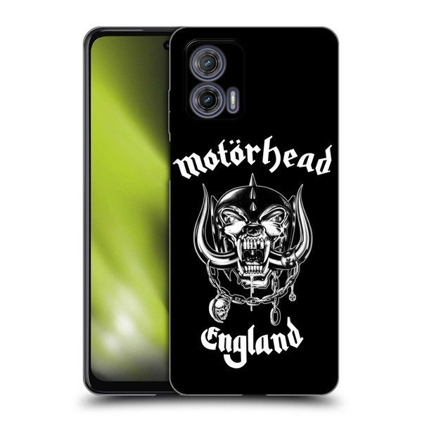 Motorhead Graphics England Soft Gel Case for Motorola Moto G73 5G