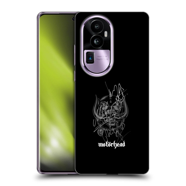 Motorhead Graphics Signatures Soft Gel Case for OPPO Reno10 Pro+