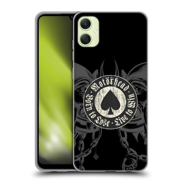 Motorhead Graphics Born To Lose Love To Win Soft Gel Case for Samsung Galaxy A05