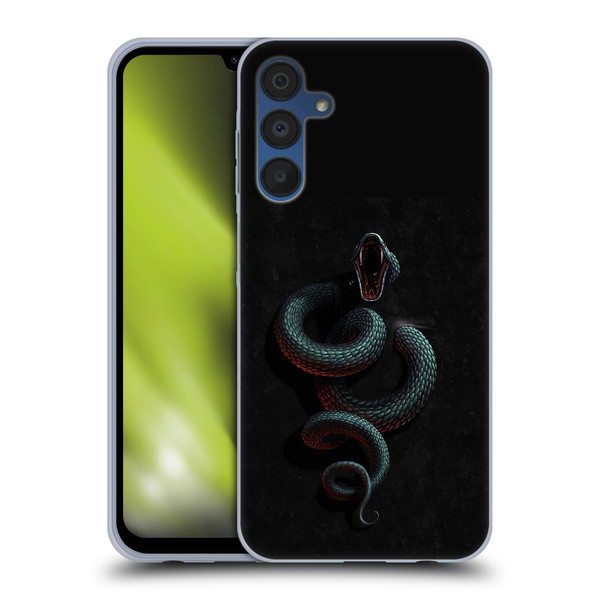 Christos Karapanos Horror 2 Serpent Within Soft Gel Case for Samsung Galaxy A15
