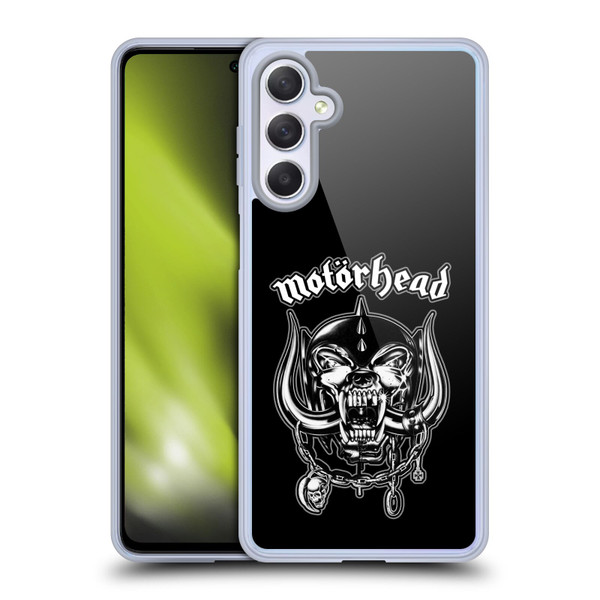 Motorhead Graphics Silver War Pig Soft Gel Case for Samsung Galaxy M54 5G