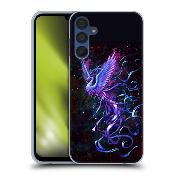 Christos Karapanos Mythical Phoenix Soft Gel Case for Samsung Galaxy A15