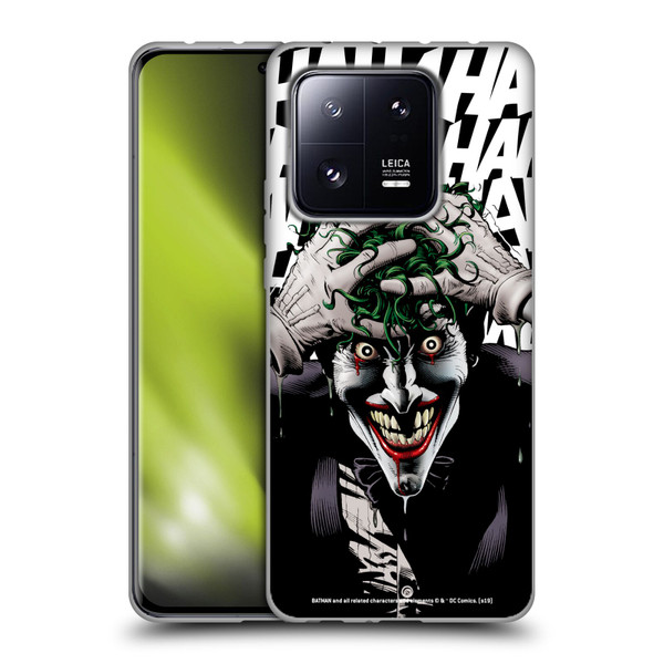 The Joker DC Comics Character Art The Killing Joke Soft Gel Case for Xiaomi 13 Pro 5G