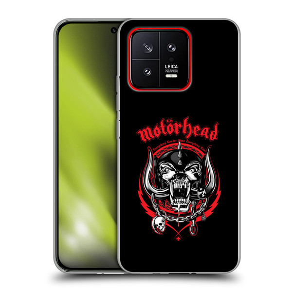Motorhead Logo Everything Louder Than Everything Else Soft Gel Case for Xiaomi 13 5G