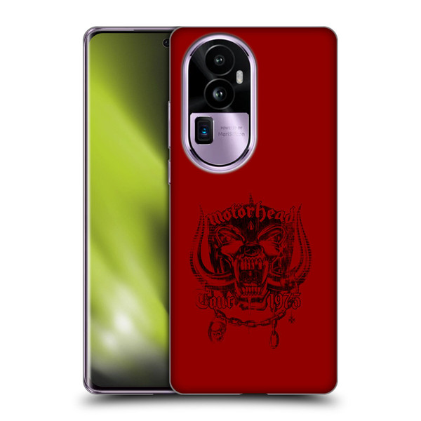 Motorhead Tours 1975 Soft Gel Case for OPPO Reno10 Pro+
