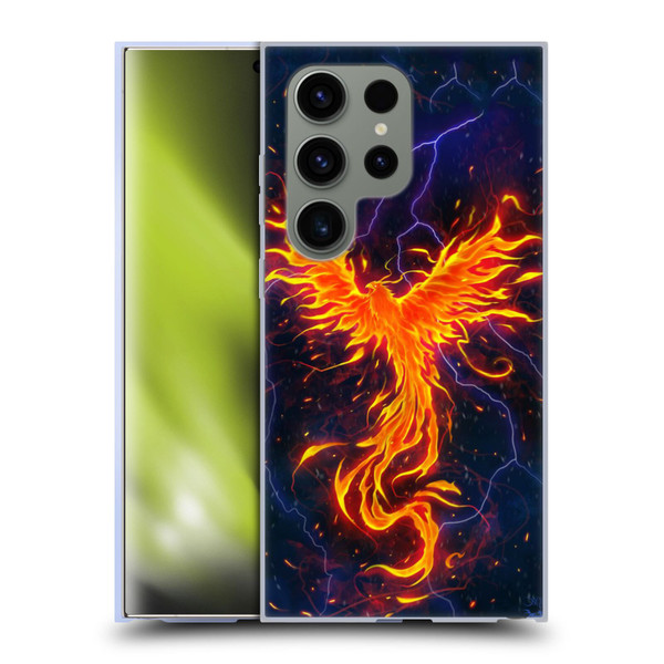 Christos Karapanos Phoenix 3 Rage Soft Gel Case for Samsung Galaxy S24 Ultra 5G