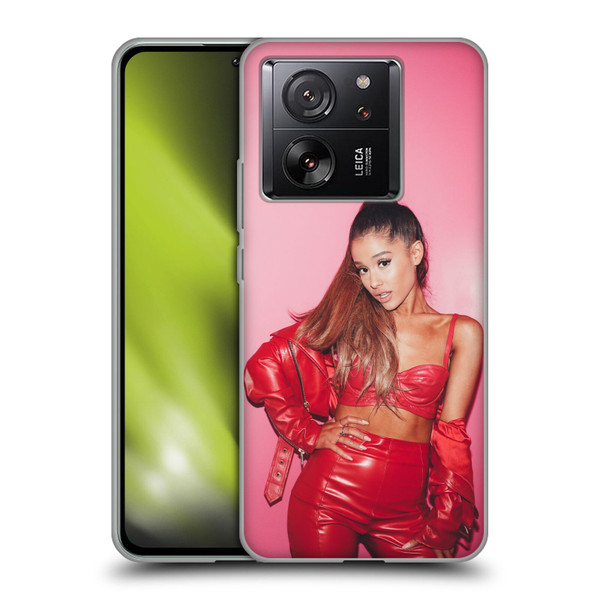 Ariana Grande Dangerous Woman Red Leather Soft Gel Case for Xiaomi 13T 5G / 13T Pro 5G