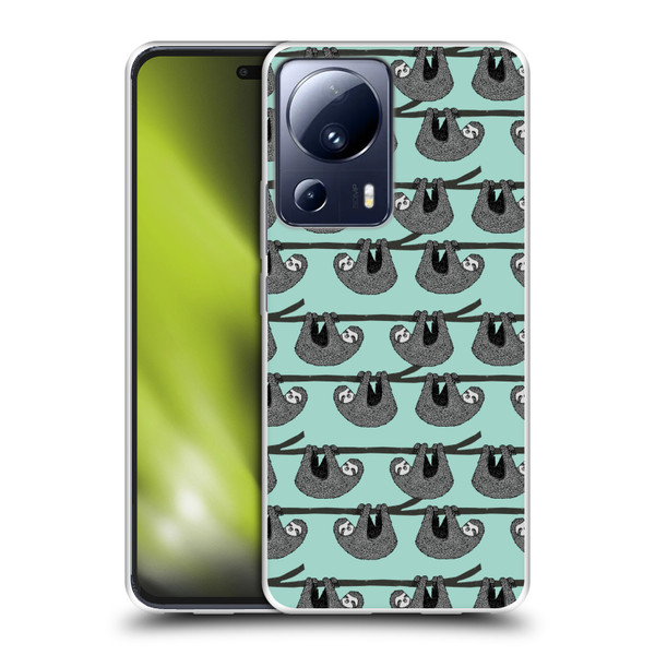 Andrea Lauren Design Animals Sloth Soft Gel Case for Xiaomi 13 Lite 5G