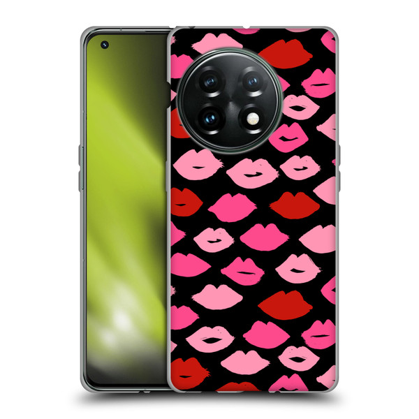 Andrea Lauren Design Lady Like Kisses Soft Gel Case for OnePlus 11 5G