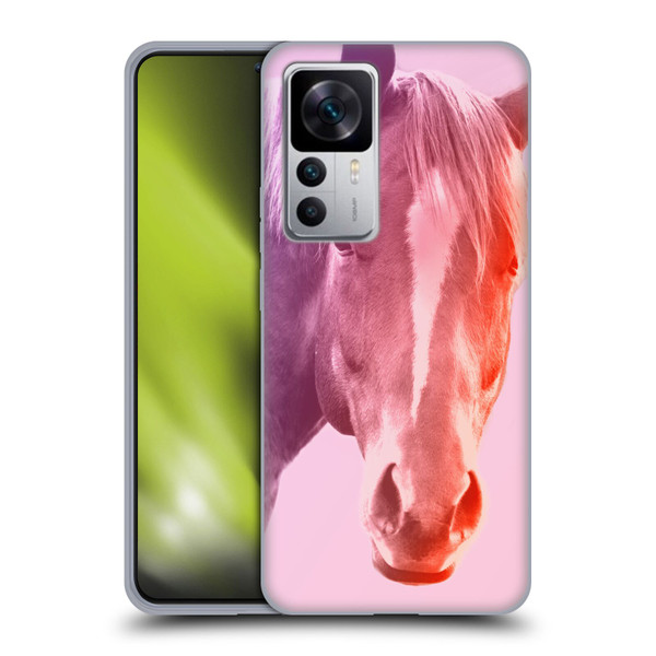 Mark Ashkenazi Pastel Potraits Horse Soft Gel Case for Xiaomi 12T 5G / 12T Pro 5G / Redmi K50 Ultra 5G