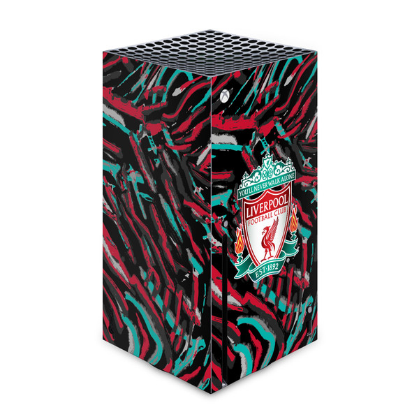 Liverpool Football Club Art Abstract Brush Vinyl Sticker Skin Decal Cover for Microsoft Xbox Series X