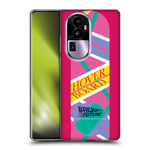 Back to the Future I Composed Art Hoverboard 2 Soft Gel Case for OPPO Reno10 Pro+