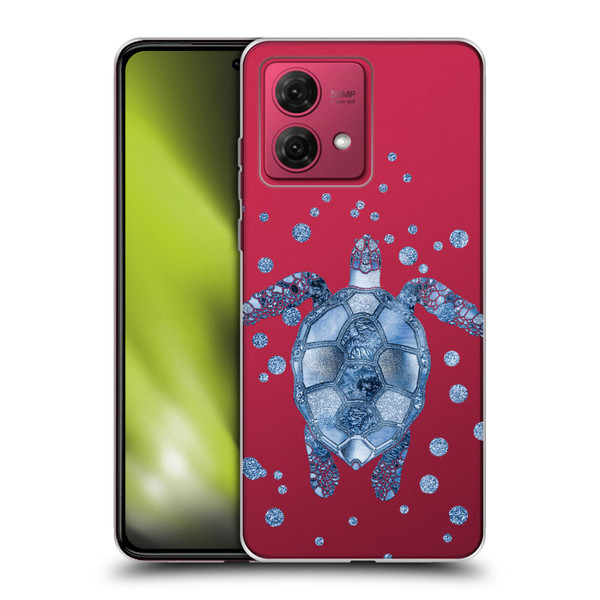 LebensArt Nature Turtle Soft Gel Case for Motorola Moto G84 5G