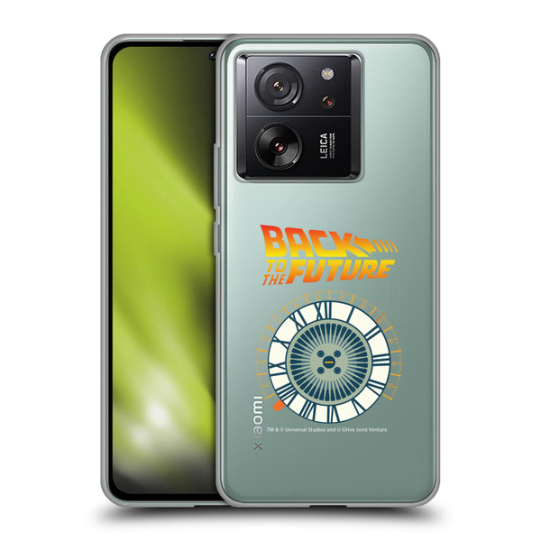 Back to the Future I Key Art Wheel Soft Gel Case for Xiaomi 13T 5G / 13T Pro 5G