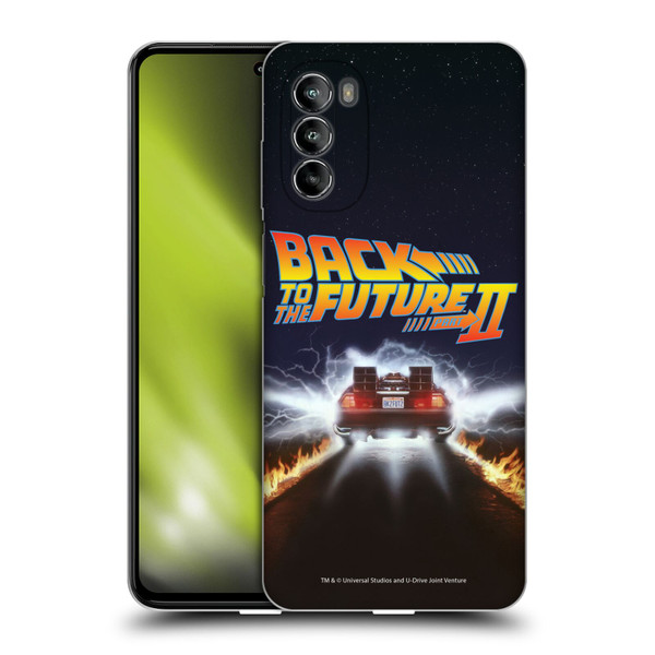 Back to the Future II Key Art Blast Soft Gel Case for Motorola Moto G82 5G