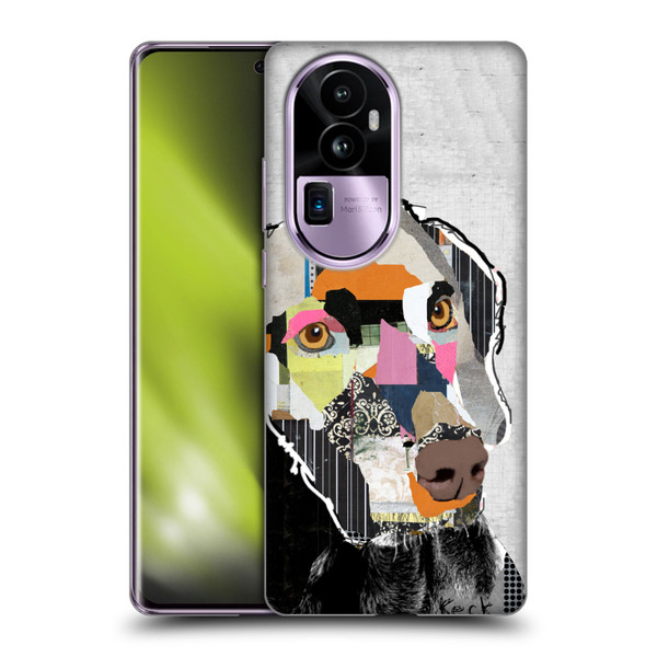 Michel Keck Dogs 2 Weimaraner Soft Gel Case for OPPO Reno10 Pro+