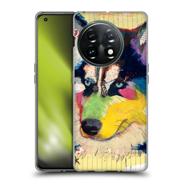 Michel Keck Dogs Husky Soft Gel Case for OnePlus 11 5G