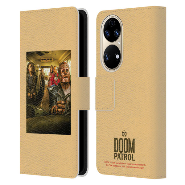 Doom Patrol Graphics Poster 2 Leather Book Wallet Case Cover For Huawei P50