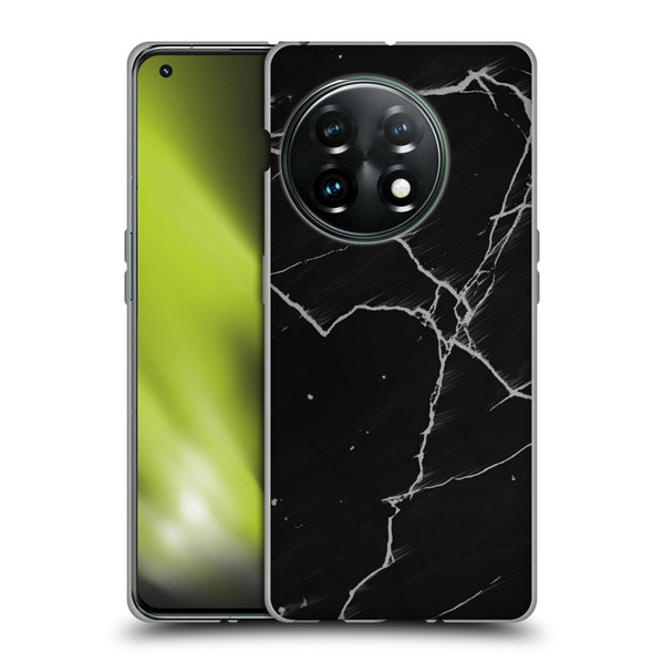Alyn Spiller Marble Black Soft Gel Case for OnePlus 11 5G