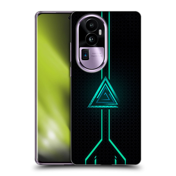 Alyn Spiller Neon Green Soft Gel Case for OPPO Reno10 Pro+