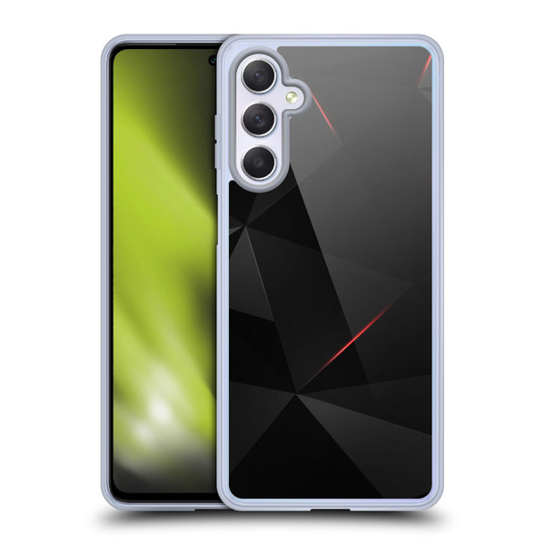 Alyn Spiller Tectonic Red Soft Gel Case for Samsung Galaxy M54 5G