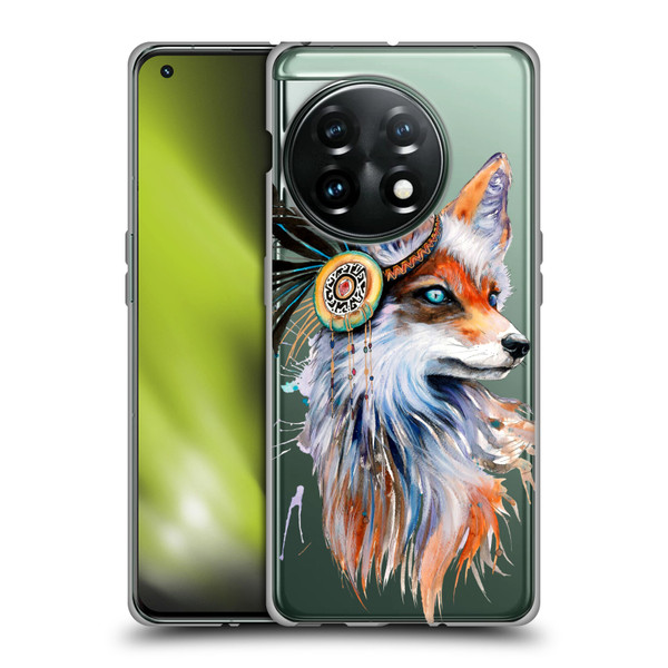 Pixie Cold Animals Fox Soft Gel Case for OnePlus 11 5G