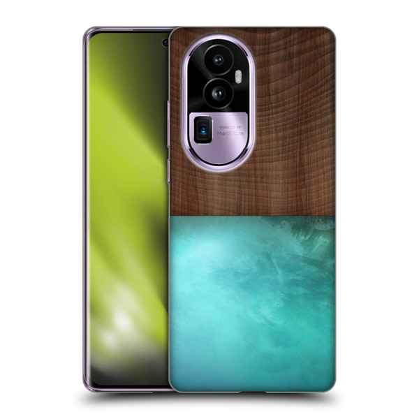 Alyn Spiller Wood & Resin Blocking Soft Gel Case for OPPO Reno10 Pro+