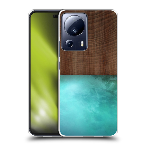 Alyn Spiller Wood & Resin Blocking Soft Gel Case for Xiaomi 13 Lite 5G