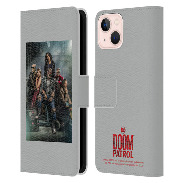 Doom Patrol Graphics Poster 1 Leather Book Wallet Case Cover For Apple iPhone 13