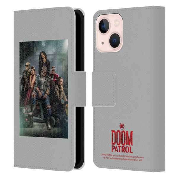 Doom Patrol Graphics Poster 1 Leather Book Wallet Case Cover For Apple iPhone 13 Mini